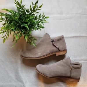 Steve Madden suede ankle boots!
